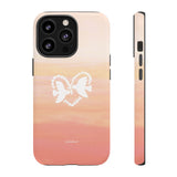 'Heart Doves of Love' Protective Matte Tough Case