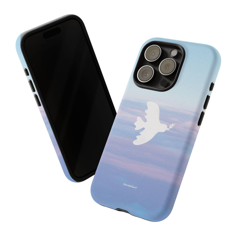 'Peaceful Dove' iPhone & Samsung Matte Tough Case