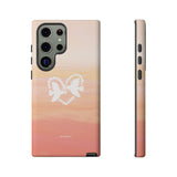 'Heart Doves of Love' Protective Matte Tough Case