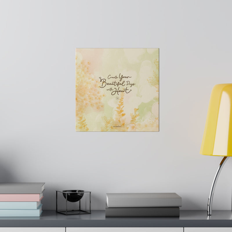 'Your Beautiful Days' Paradise-inspired Art Canvas Print