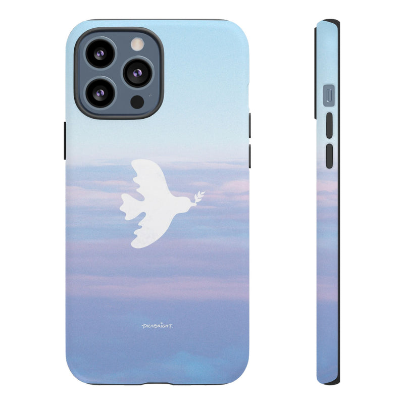 'Peaceful Dove' iPhone & Samsung Matte Tough Case