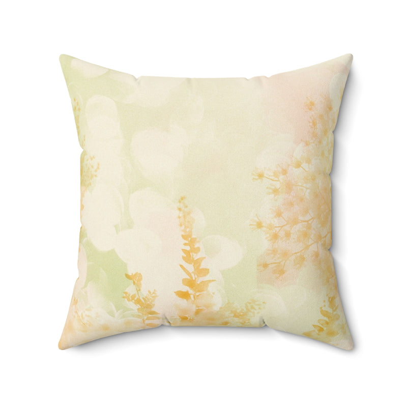 'Your Beautiful Days' Happy Wonderland Square Pillow