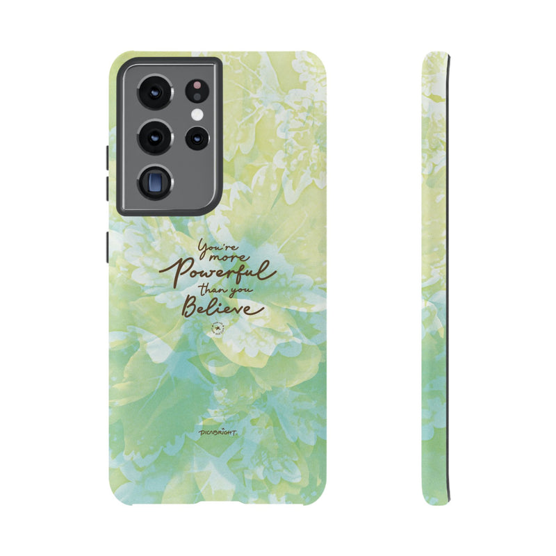 'Powerful Energy' Floral Art Protective Phone Cases