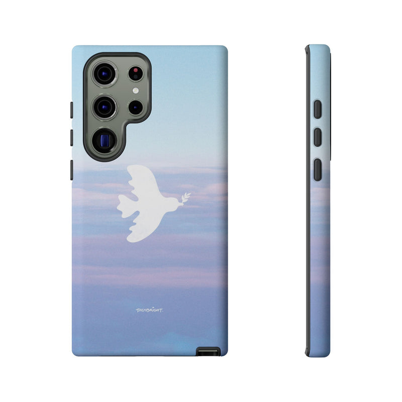 'Peaceful Dove' iPhone & Samsung Matte Tough Case