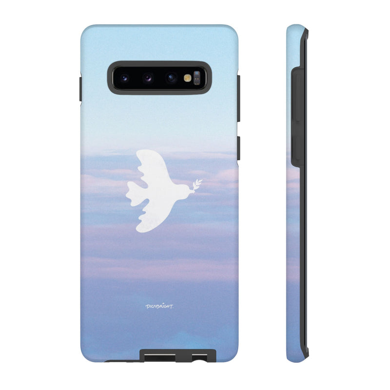 'Peaceful Dove' iPhone & Samsung Matte Tough Case