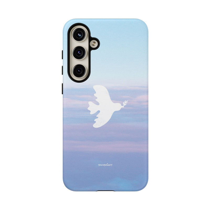 'Peaceful Dove' iPhone & Samsung Matte Tough Case