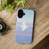 'Peaceful Dove' iPhone & Samsung Matte Tough Case