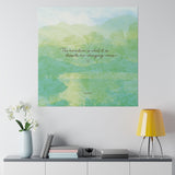 'Mountain Perception' Mindfulness Wall Art Canvas