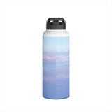 'Peaceful Dove' Stainless Water Bottle with Straw Lid