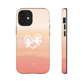 'Heart Doves of Love' Protective Matte Tough Case