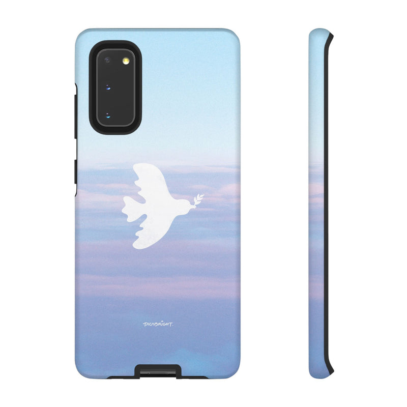 'Peaceful Dove' iPhone & Samsung Matte Tough Case