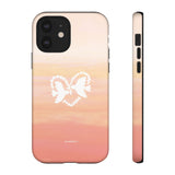 'Heart Doves of Love' Protective Matte Tough Case