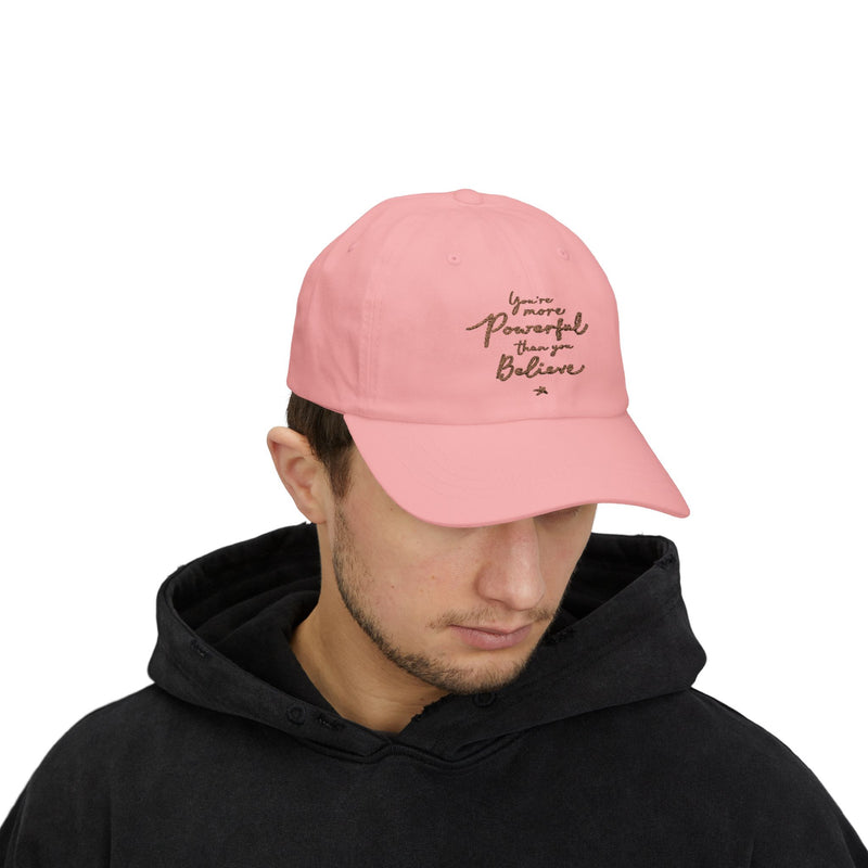 'Powerful Energy' Motivational Quote Cap