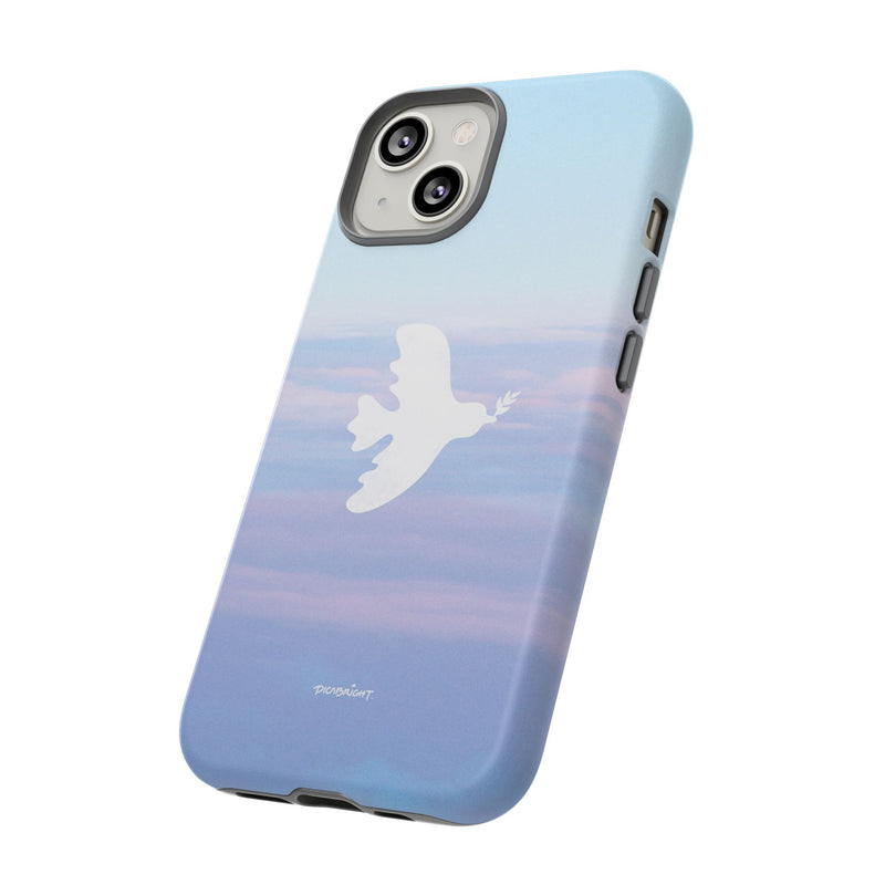 'Peaceful Dove' iPhone & Samsung Matte Tough Case