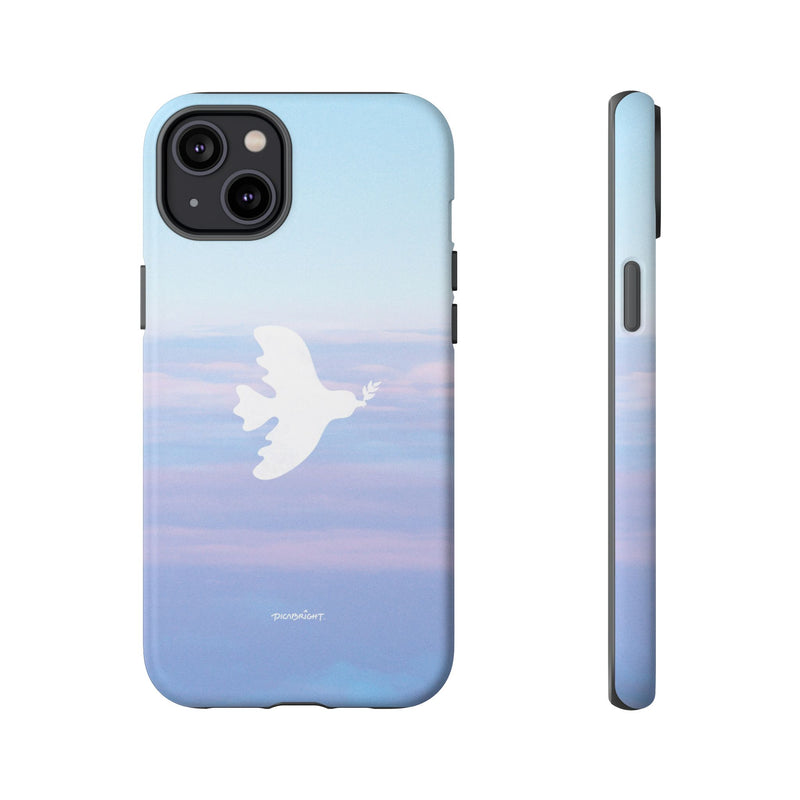 'Peaceful Dove' iPhone & Samsung Matte Tough Case