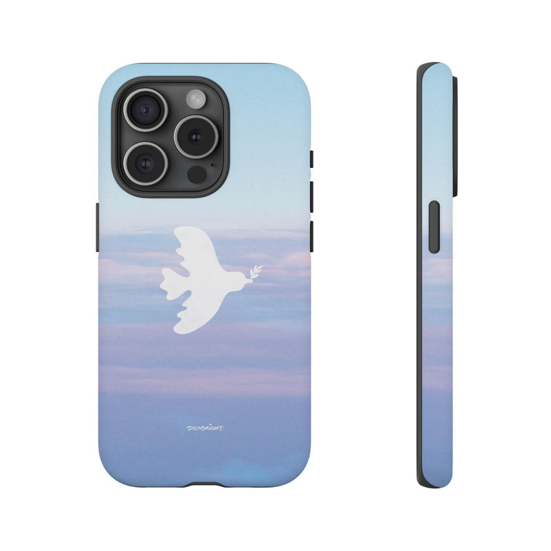 'Peaceful Dove' iPhone & Samsung Matte Tough Case