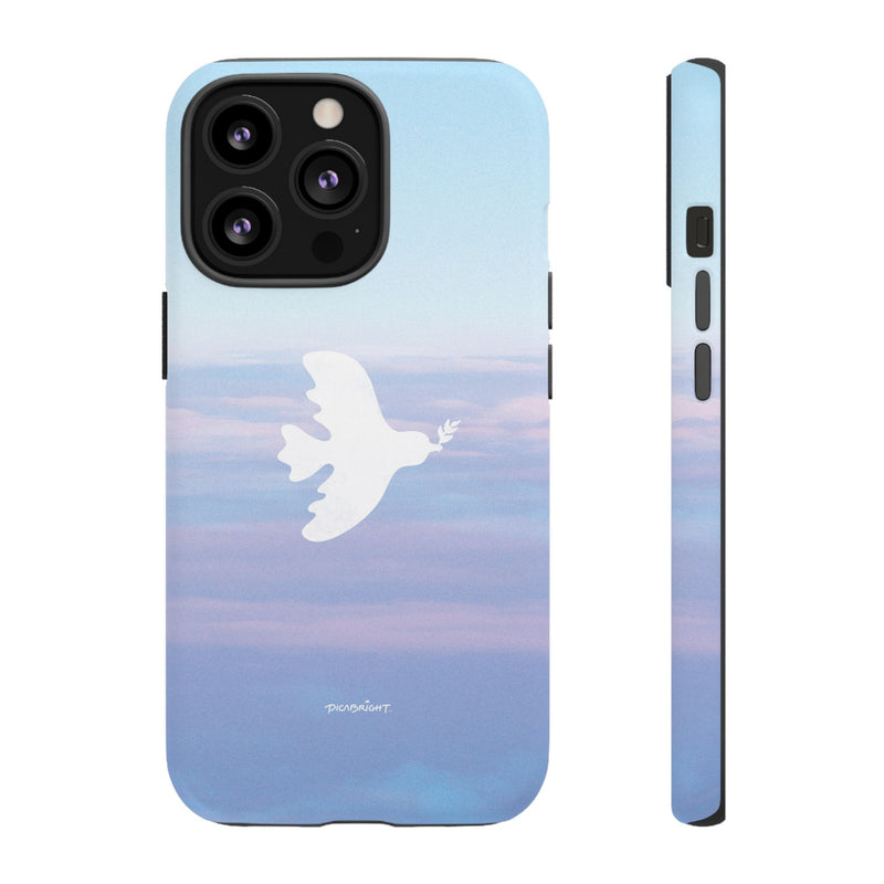 'Peaceful Dove' iPhone & Samsung Matte Tough Case