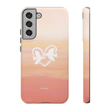 'Heart Doves of Love' Protective Matte Tough Case