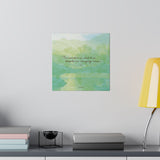 'Mountain Perception' Mindfulness Wall Art Canvas