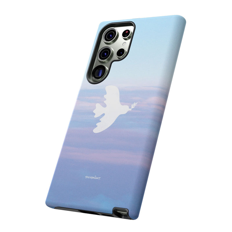 'Peaceful Dove' iPhone & Samsung Matte Tough Case